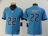 Youth Nike Titans 22 Derrick Henry Blue New Vapor Untouchable Player Limited Jersey,baseball caps,new era cap wholesale,wholesale hats